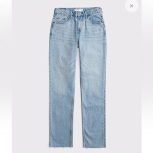 Abercrombie Mid Rise 90s Straight Jean